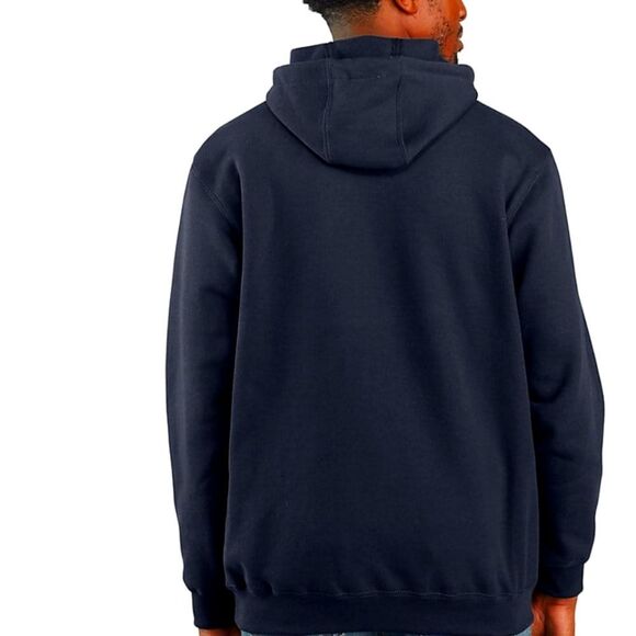 Carhartt Loose Fit Midweight Logo Sleeve Graphic Hooded Sweatshirt - Picture 2 of 4